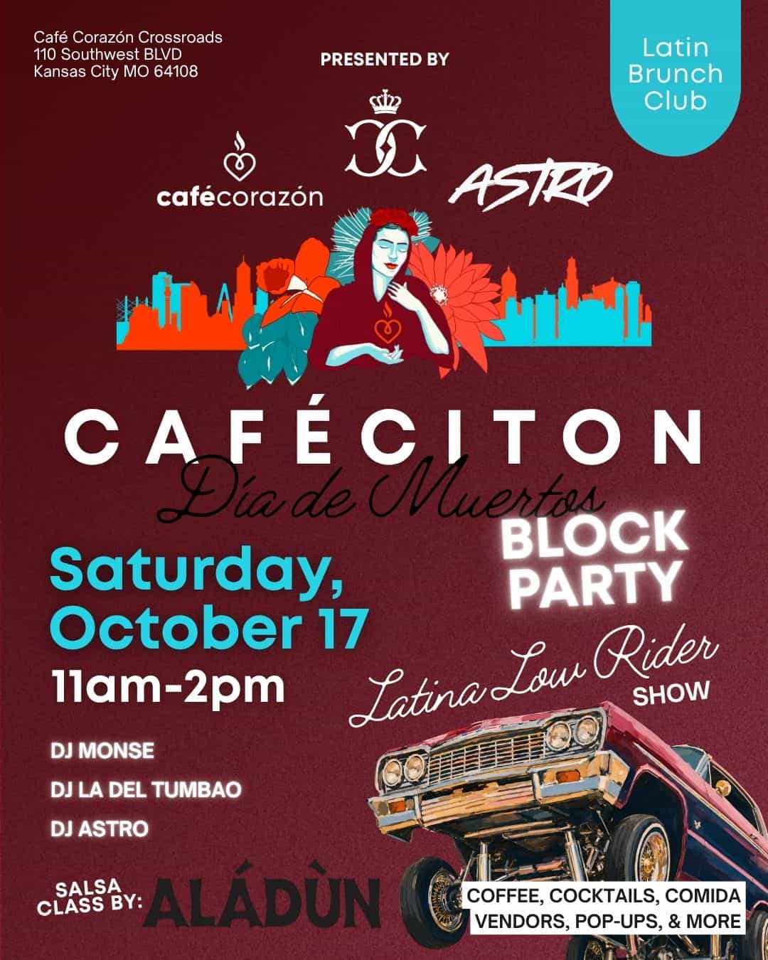 CaféCITÓN: Día de los Muertos Block Party