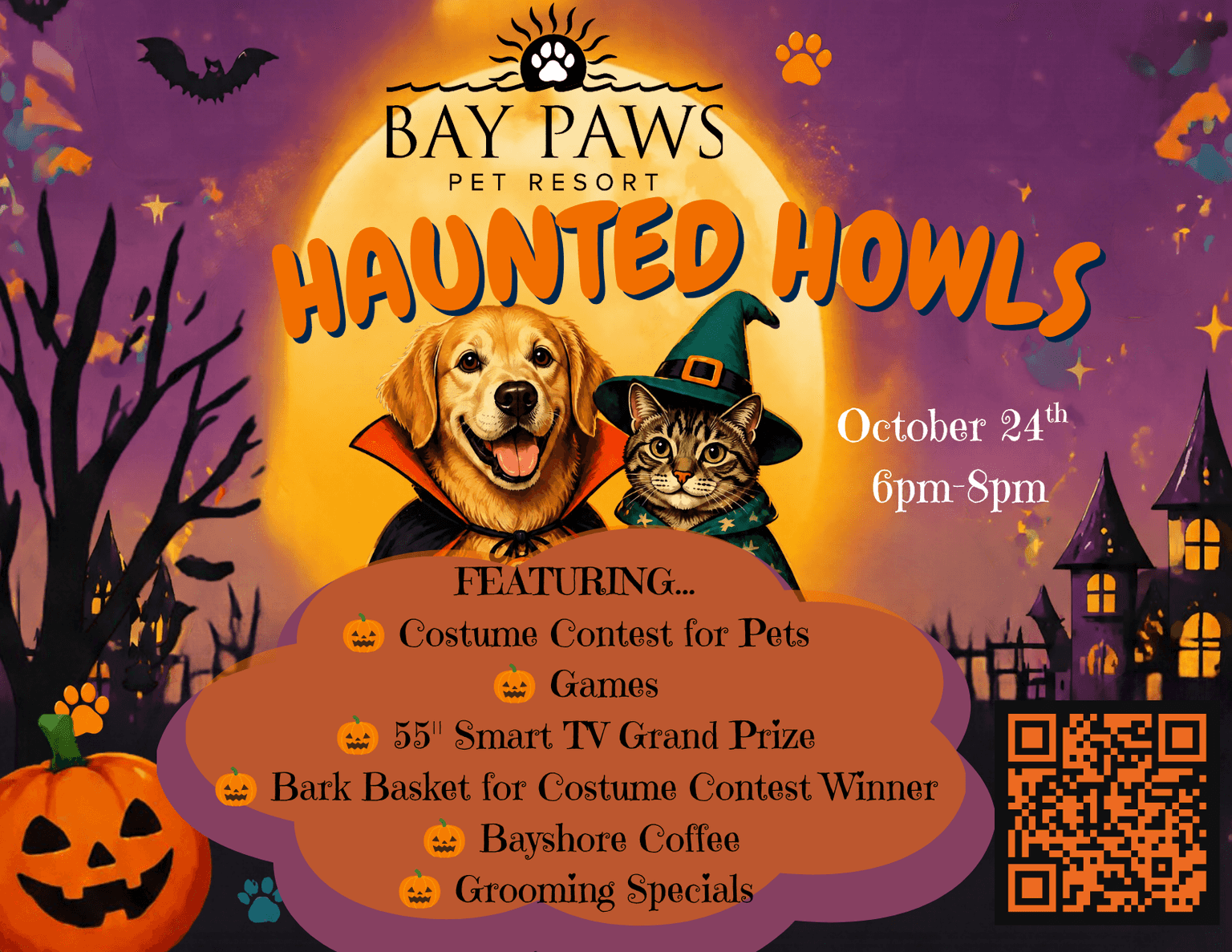 Haunted Howls: Bay Paws Ybor