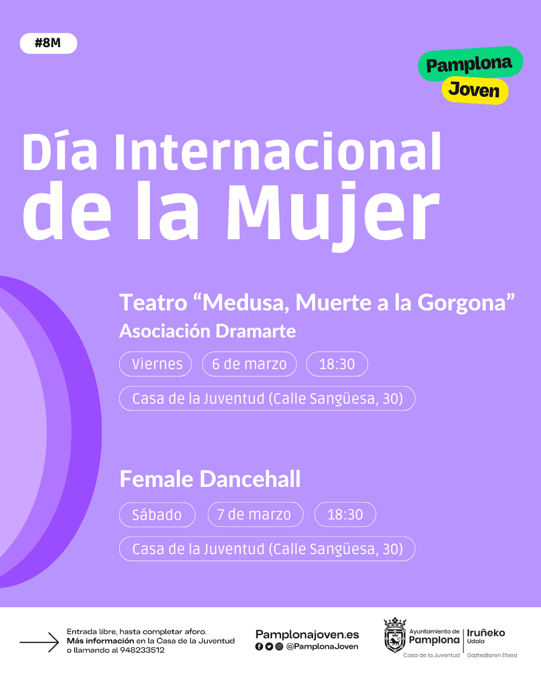 Día Internacional de la Mujer - Female dancehall