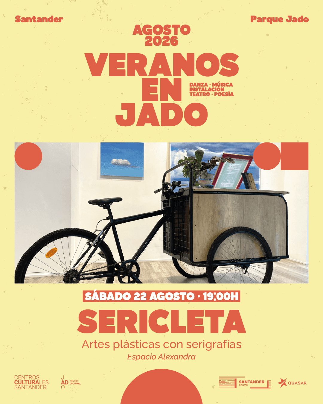 Sericleta, artes plásticas con serigrafía