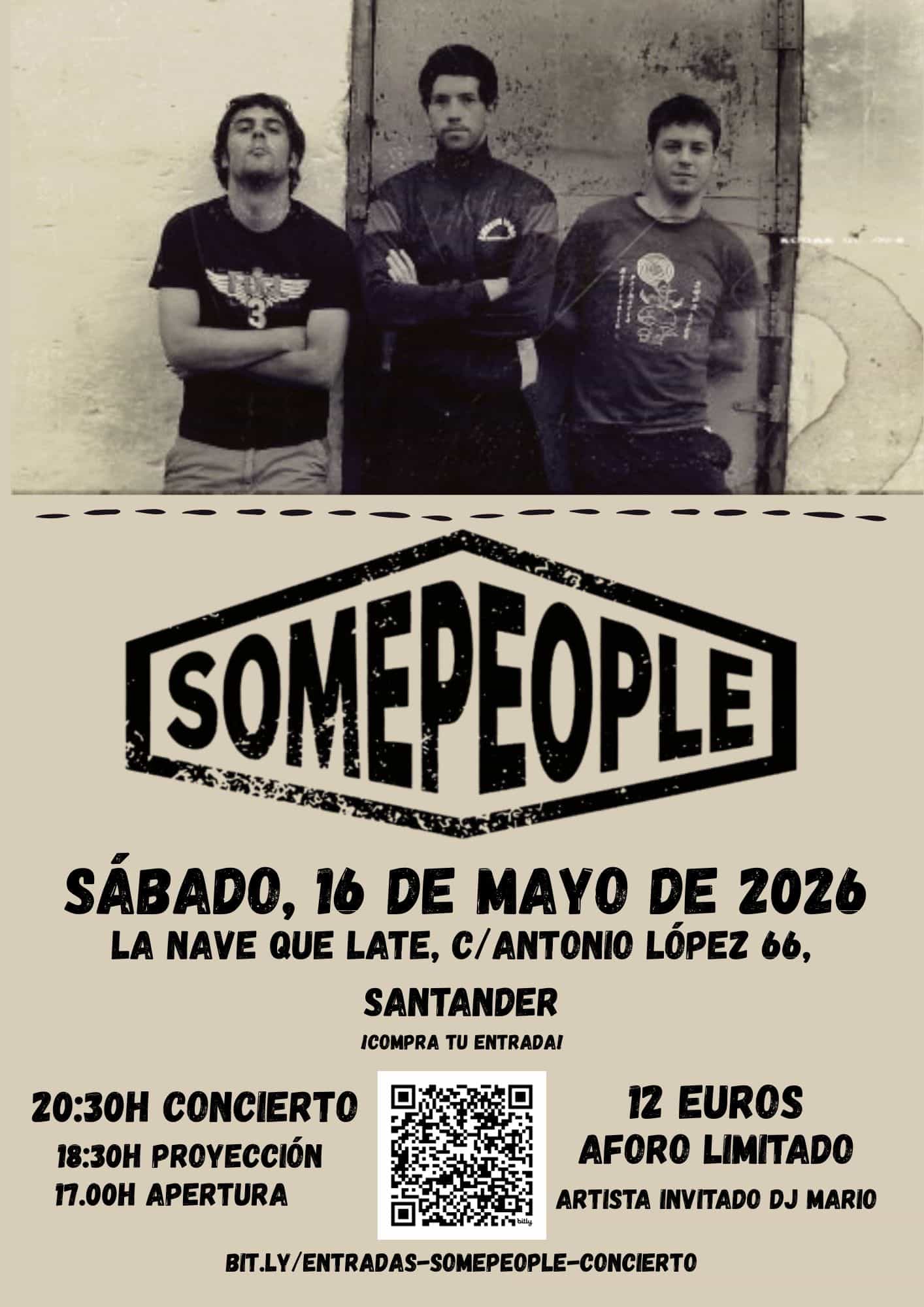 Somepeople regresa a los escenarios con nuevas canciones