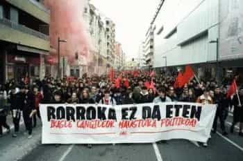 Manifestación estudiantil Ikama y Ernai - 50 Aniversario 3 de Marzo