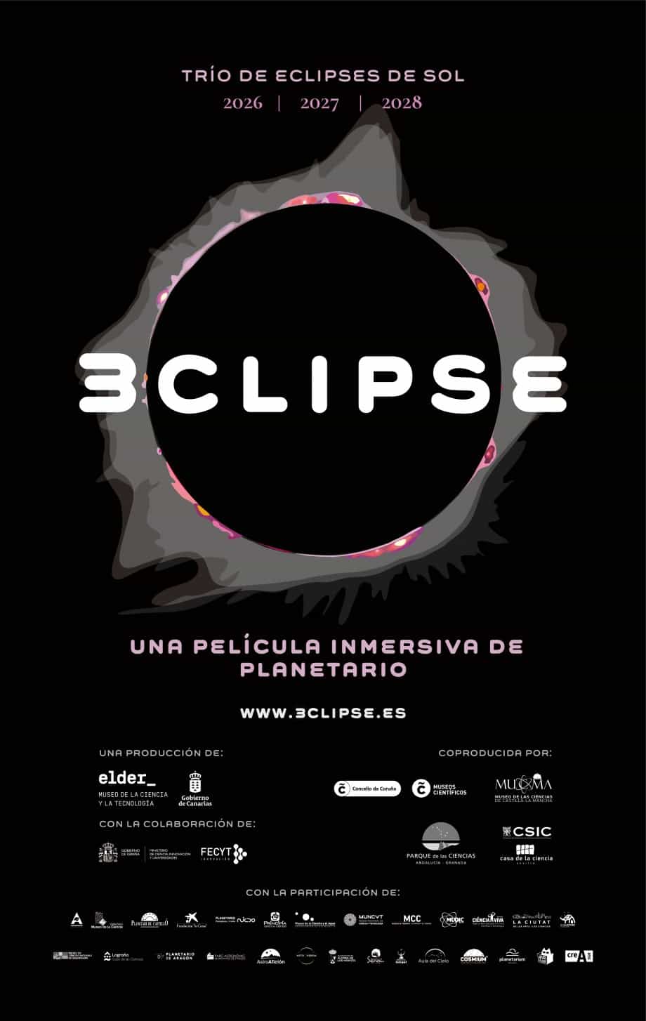 Proyección del documental '3CLIPSE'