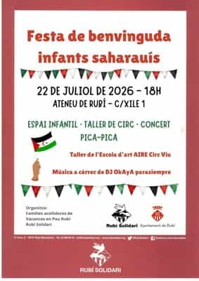 Bienvenida a los niños saharauis - Proyecto Vacances en Pau