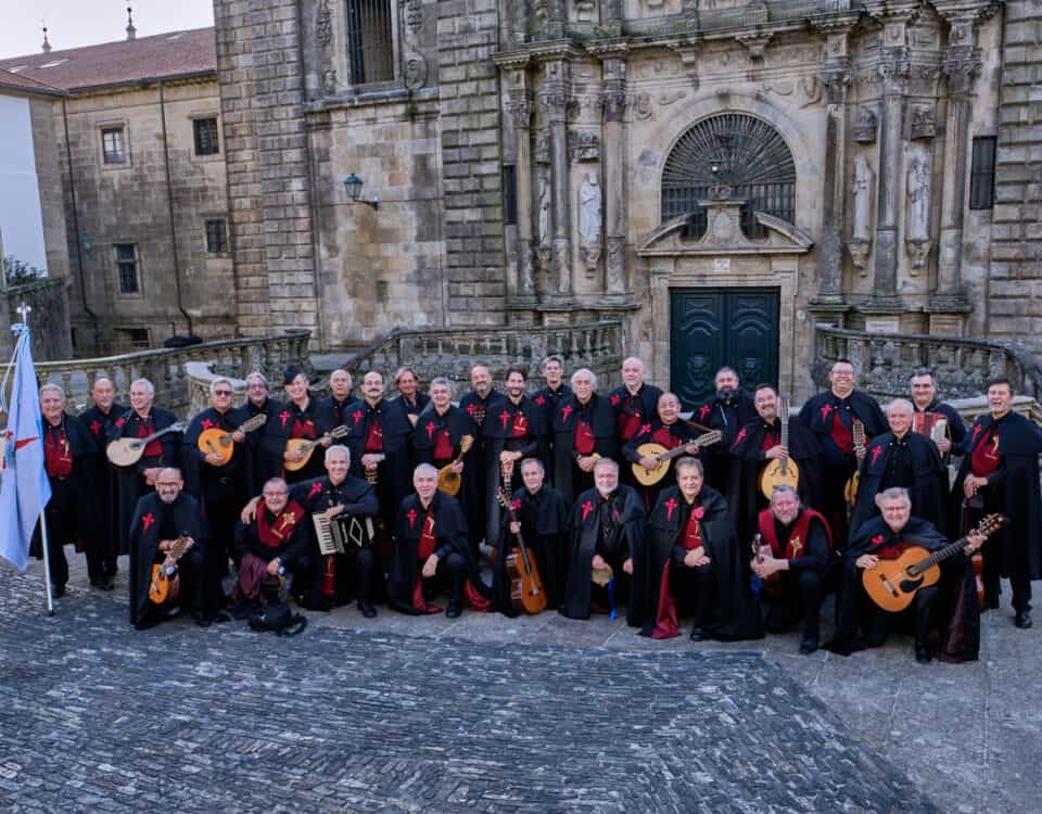 Troyanos de Compostela en el Centro Sociocultural de Amio