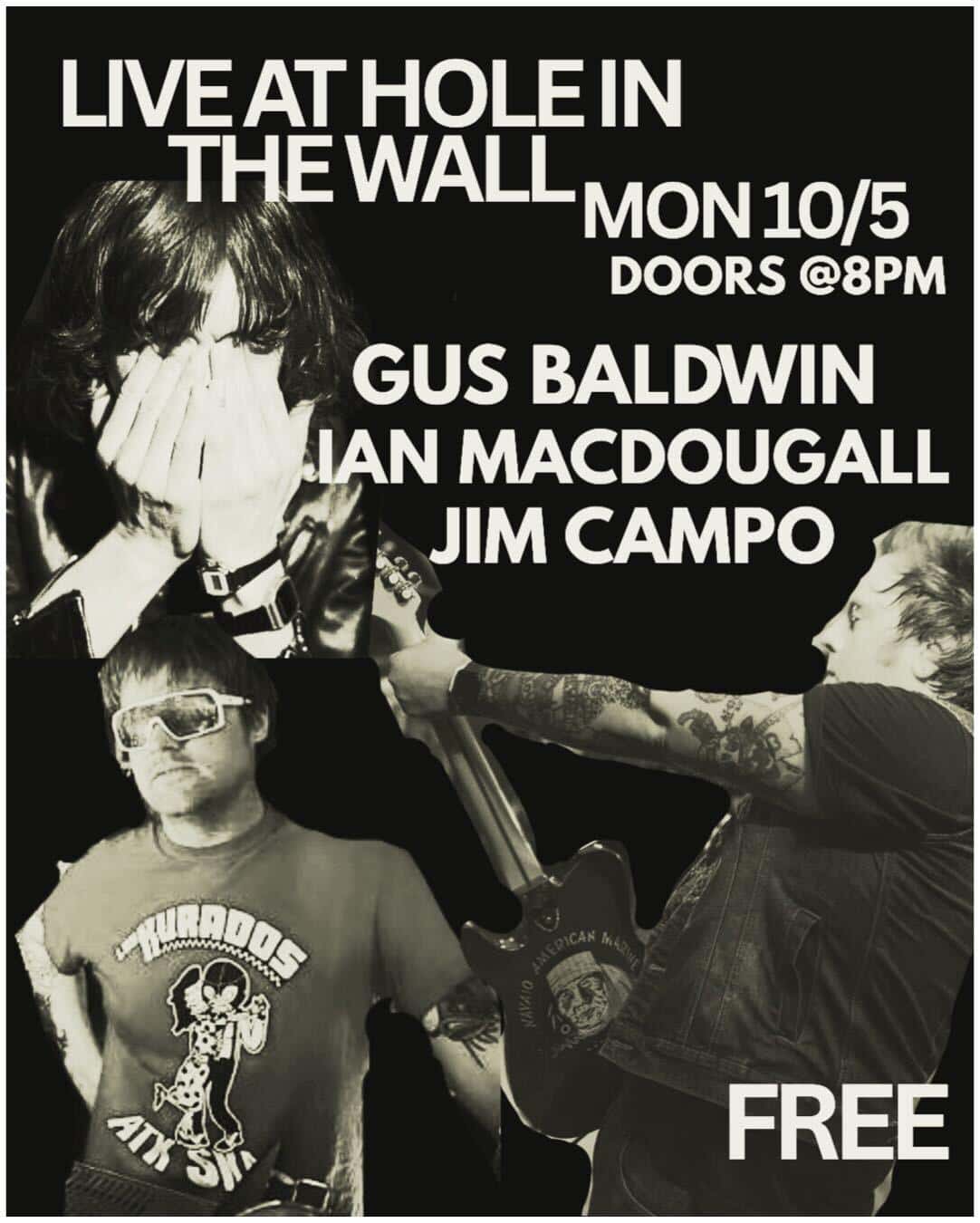 Gus Baldwin, Ian MacDougall & Jim Campo