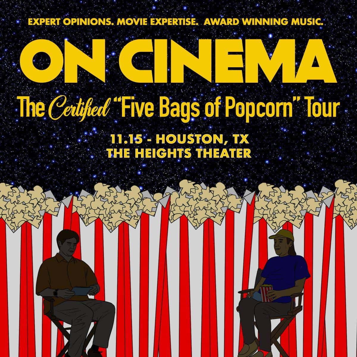 On Cinema - The Certified Five Bags of Popcorn Tour