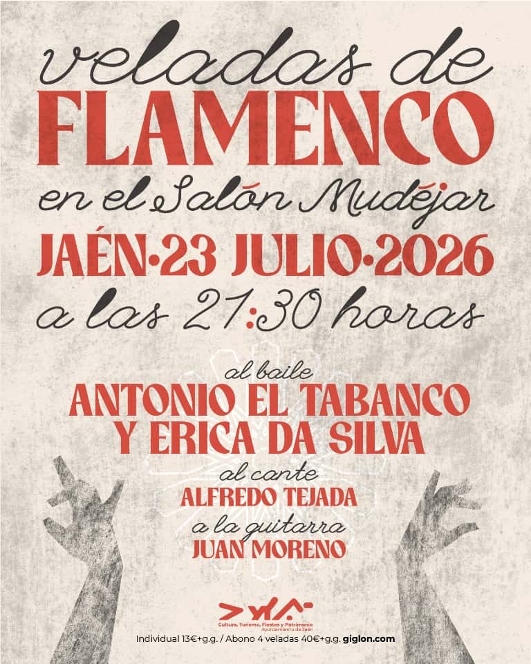 Veladas Flamencas 2026: Antonio El Tabanco y Erica da Silva