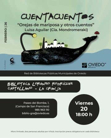 Cuentacuentos 'Orejas de mariposa y otros cuentos'