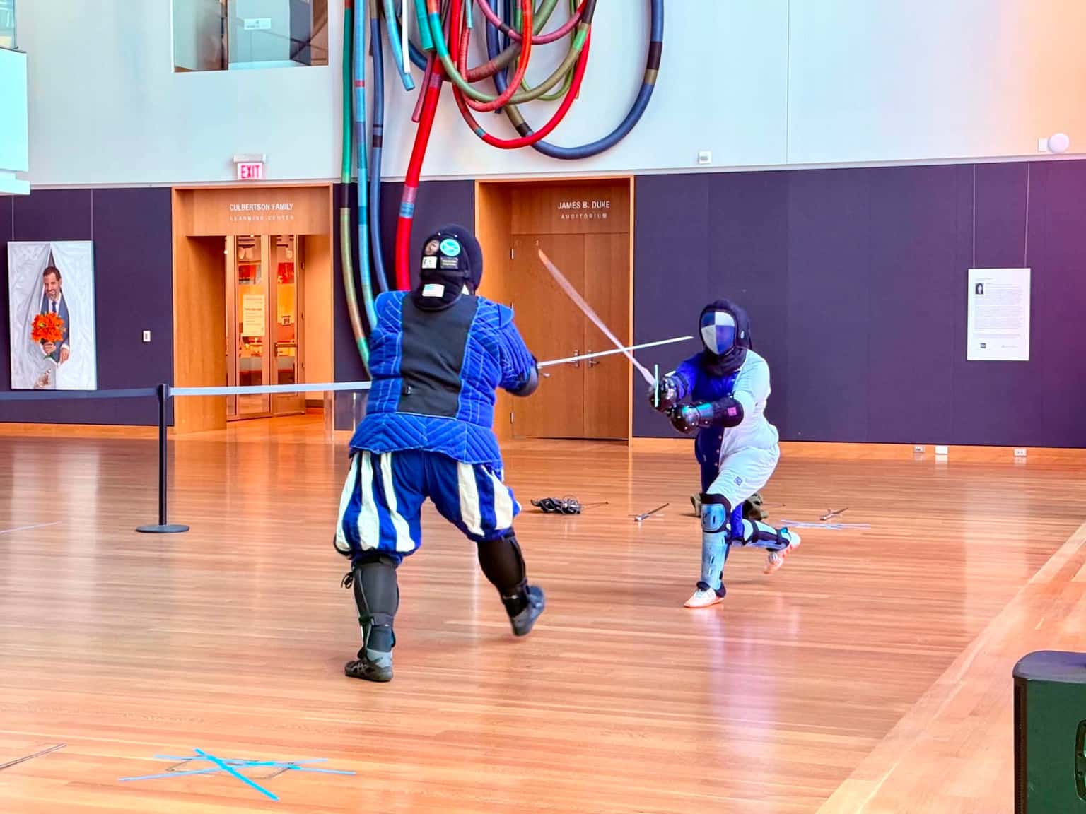 Swordwind Demonstration and Fencing Match