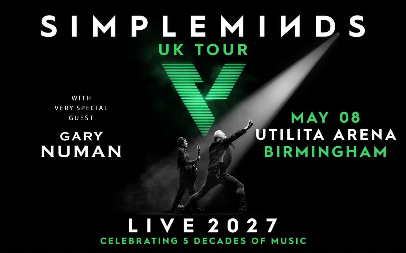 Simple Minds with special guest Gary Numan