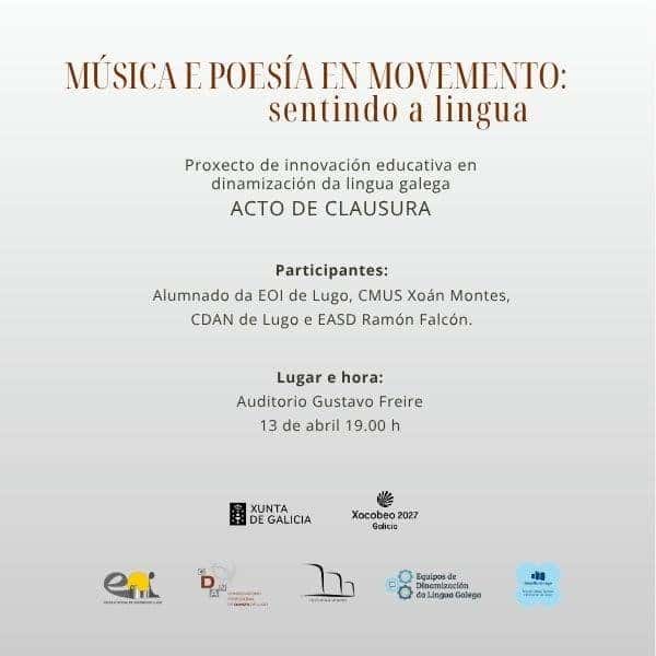 Música e Poesía en Movemento: - sentindo a lingua