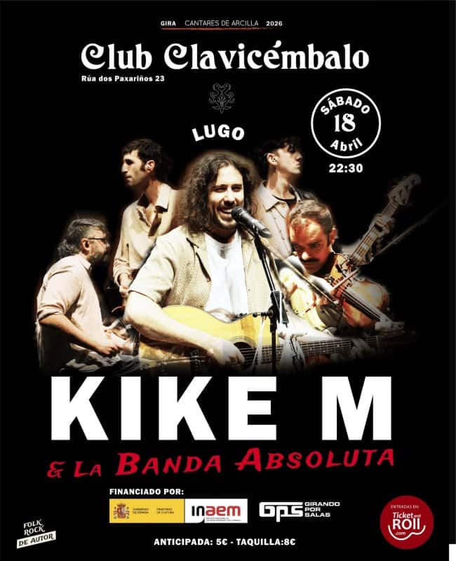 Kike M & La Banda Absoluta - Gira Cantares de Arcilla 2026