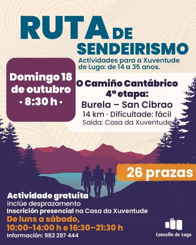 Ruta de Sendeirismo: O Camiño Cantábrico