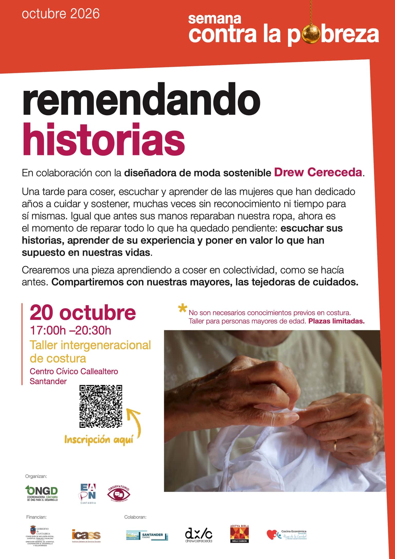 Remendando historias con la diseñadora Drew Cereceda