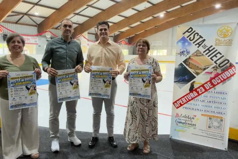 Inauguración de temporada de la Pista de Hielo de Benalmádena