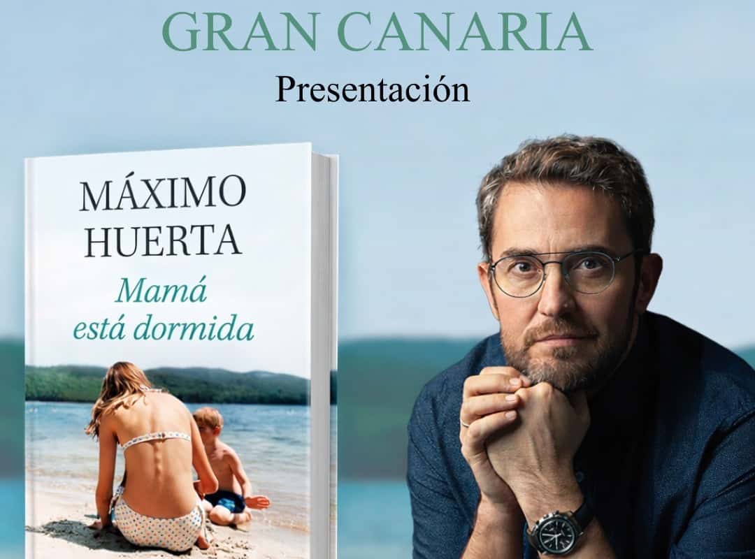 Presentación de la novela 'Mamá está dormida', de Máximo Huerta