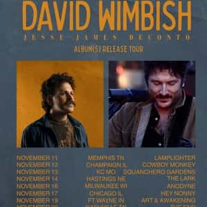 David Wimbish & The Collection w/ Jesse James DeConto