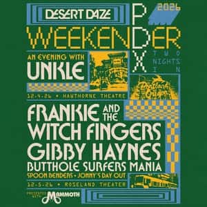 Frankie and the Witch Fingers + Gibby Haynes: Butthole Surfers Mania