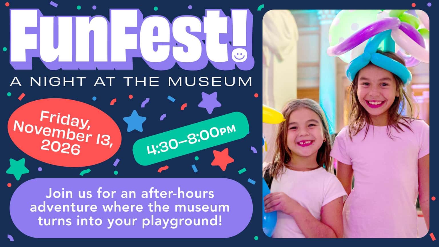 2026 FunFest: A Night at the Museum