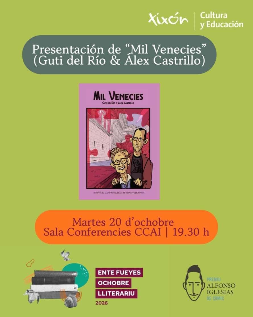 Presentación del cómic 'Mil Venecies'