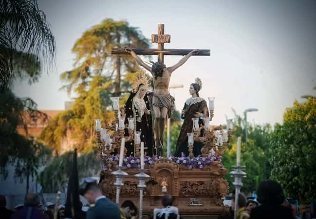 Procesión Magna Extraordinaria con las imágenes del Jerez Rural
