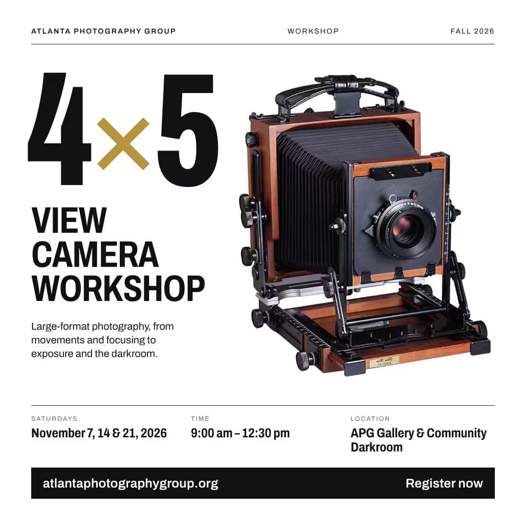 4×5 View Camera Workshop