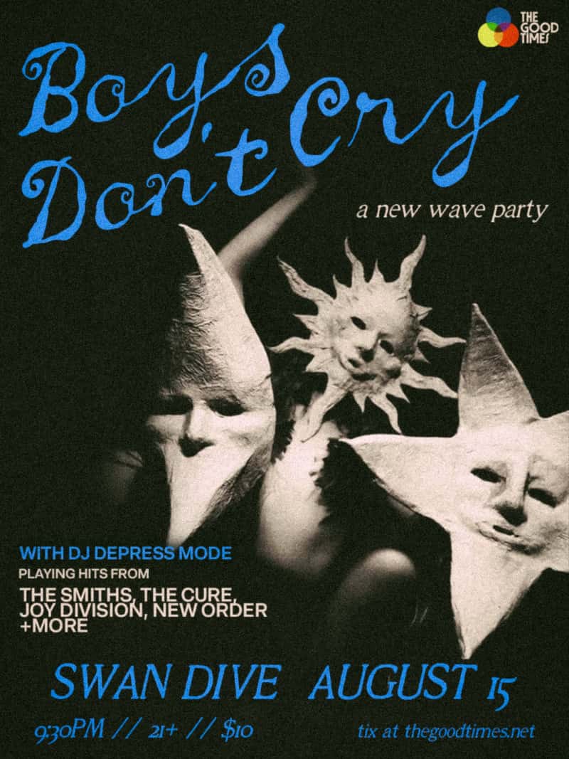 Boys Don't Cry - A New Wave Party