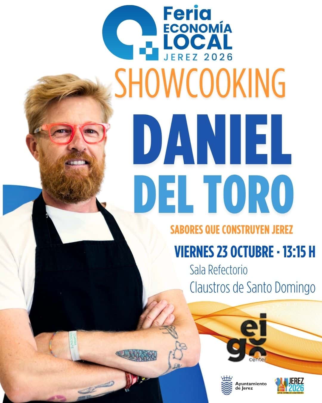 Showcooking. Entre albarizas, ajos y mucho Jerez