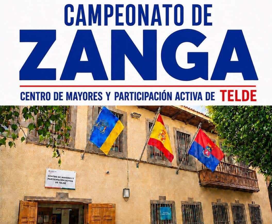 Campeonato de Zanga en el Centro de Mayores de Telde
