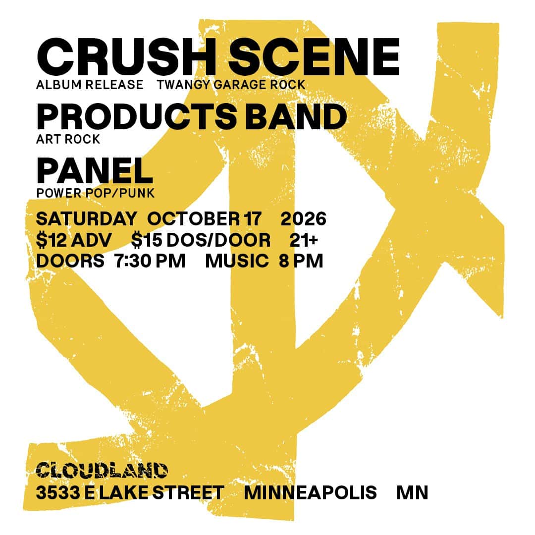 Crush Scene, Products Band and Panel