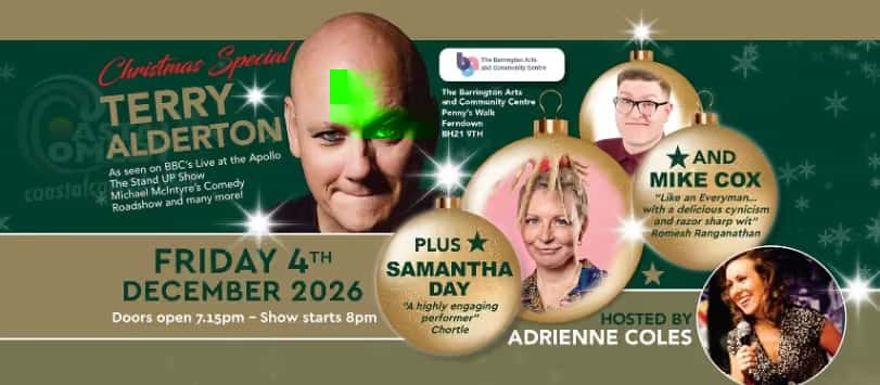 The Coastal Comedy Christmas Special with Terry Alderton