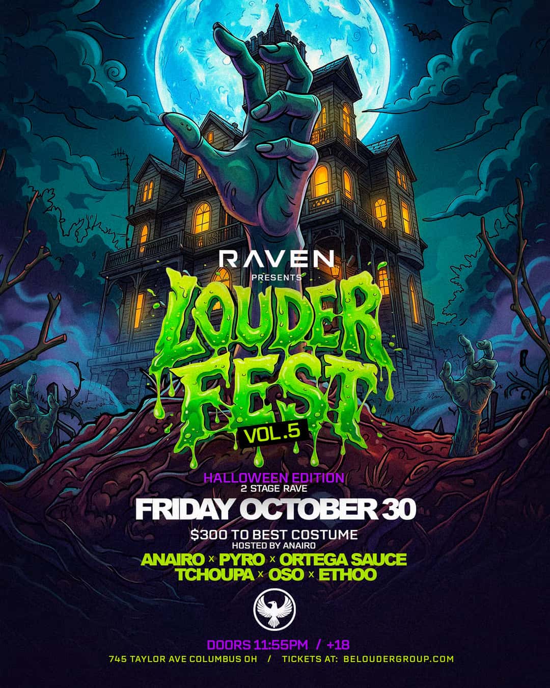 Louder Fest Halloween Rave Edition Vol. 05