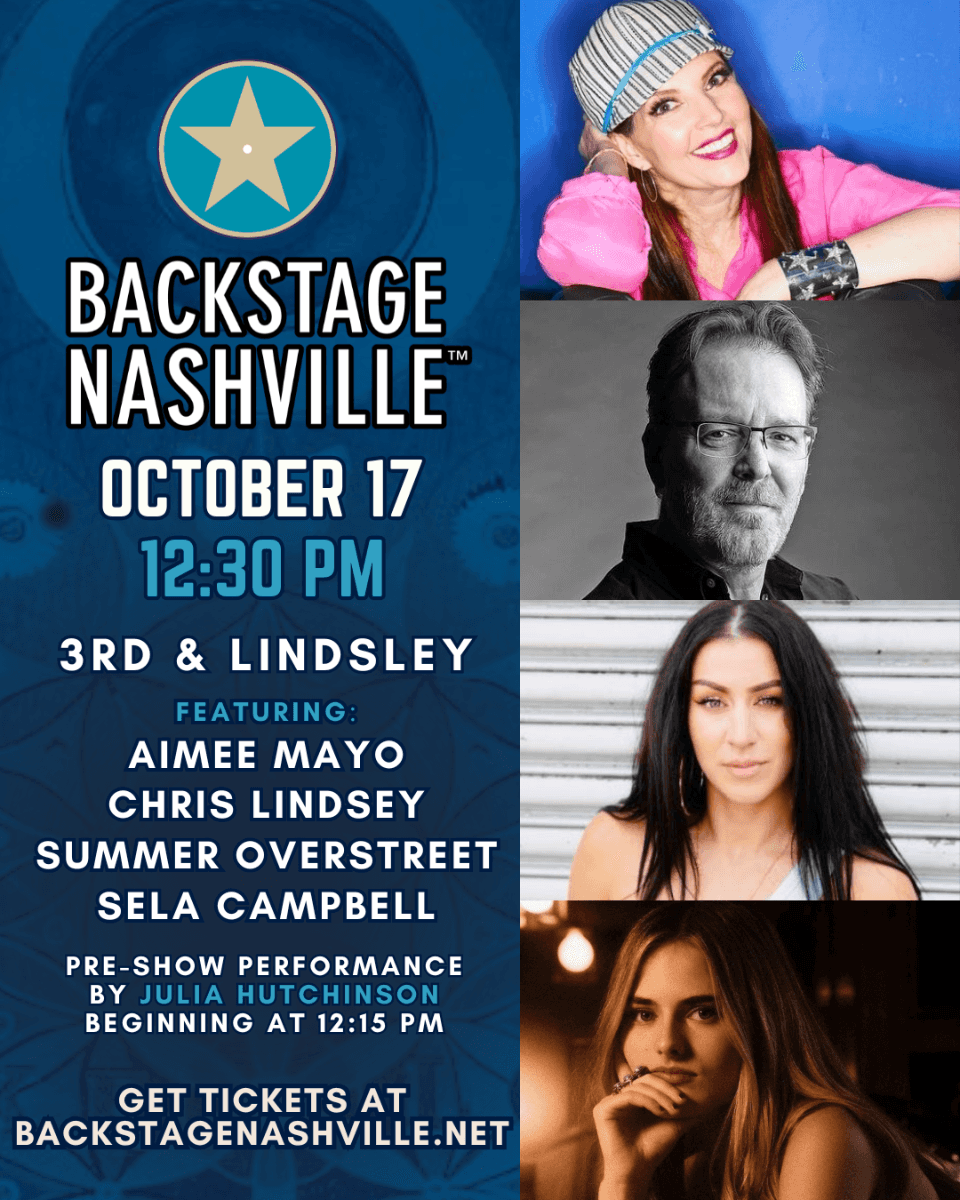 Backstage Nashville! Daytime Hit Songwriters Show
