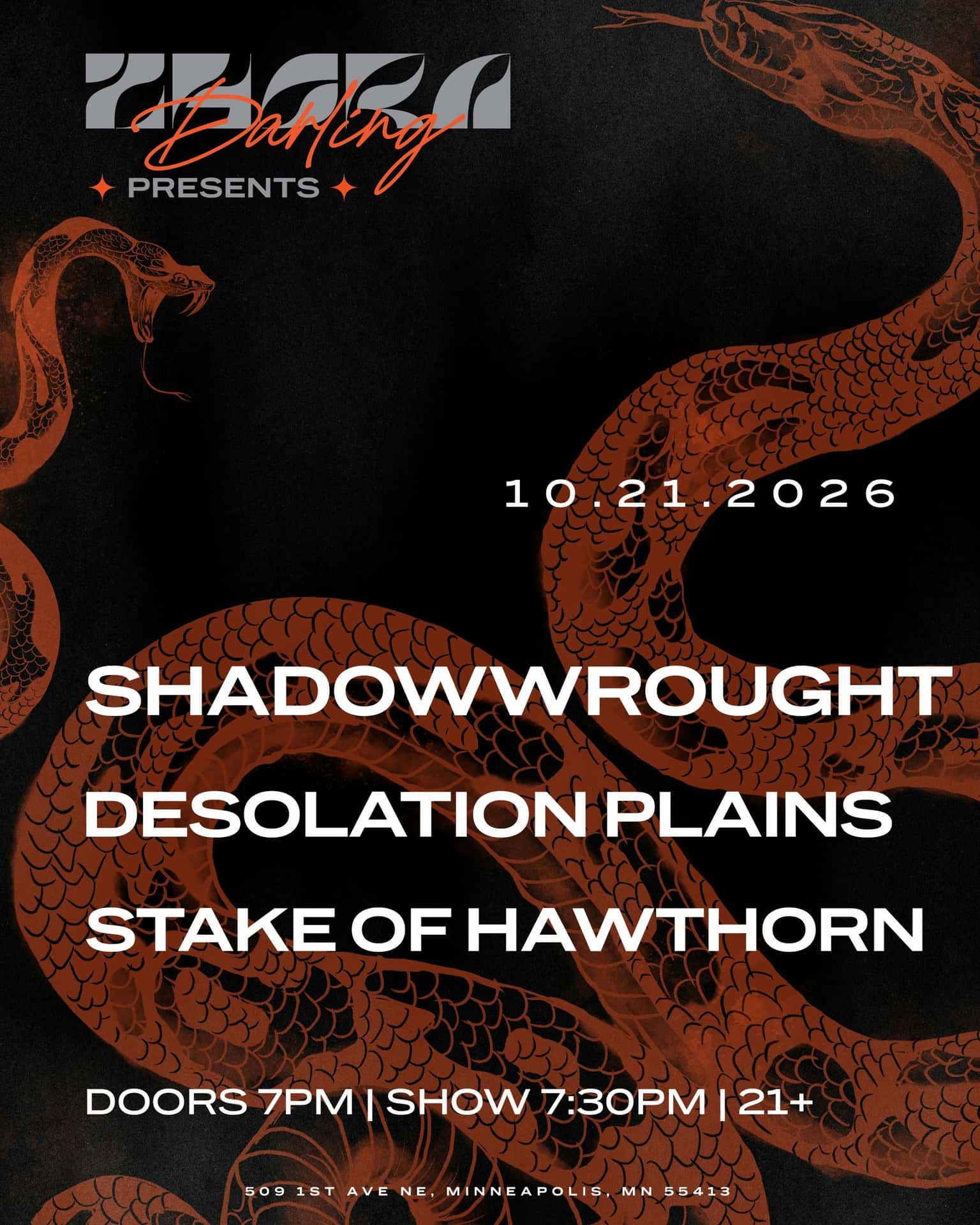 Shadowwrought, Desolation Plains & Stake of Hawthorn