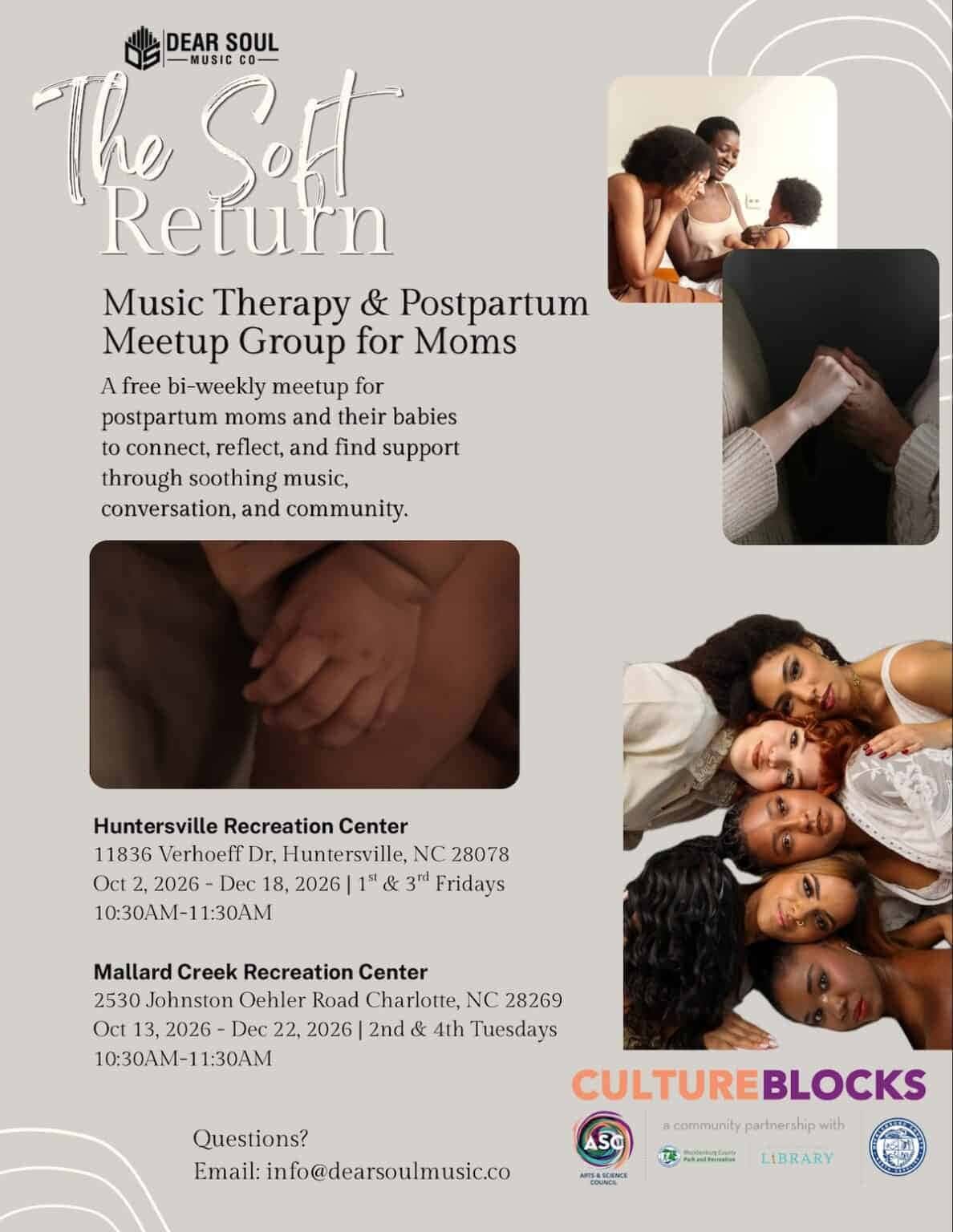 The Soft Return: Music Therapy for Postpartum Moms