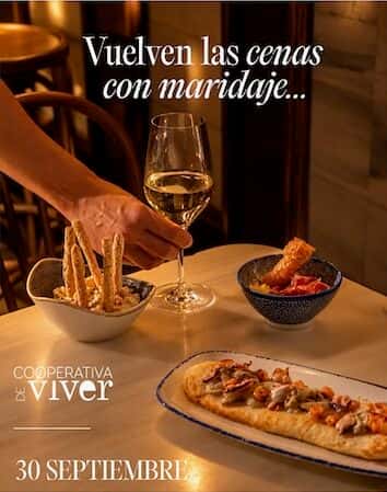 Cena de maridaje con la Cooperativa de Viver