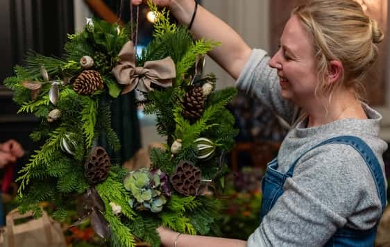 Festive Wreath Making
