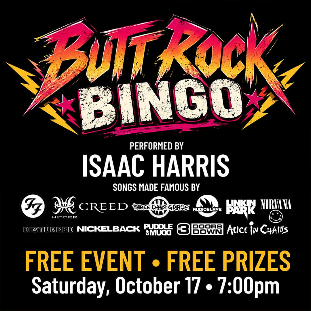 Butt Rock Bingo