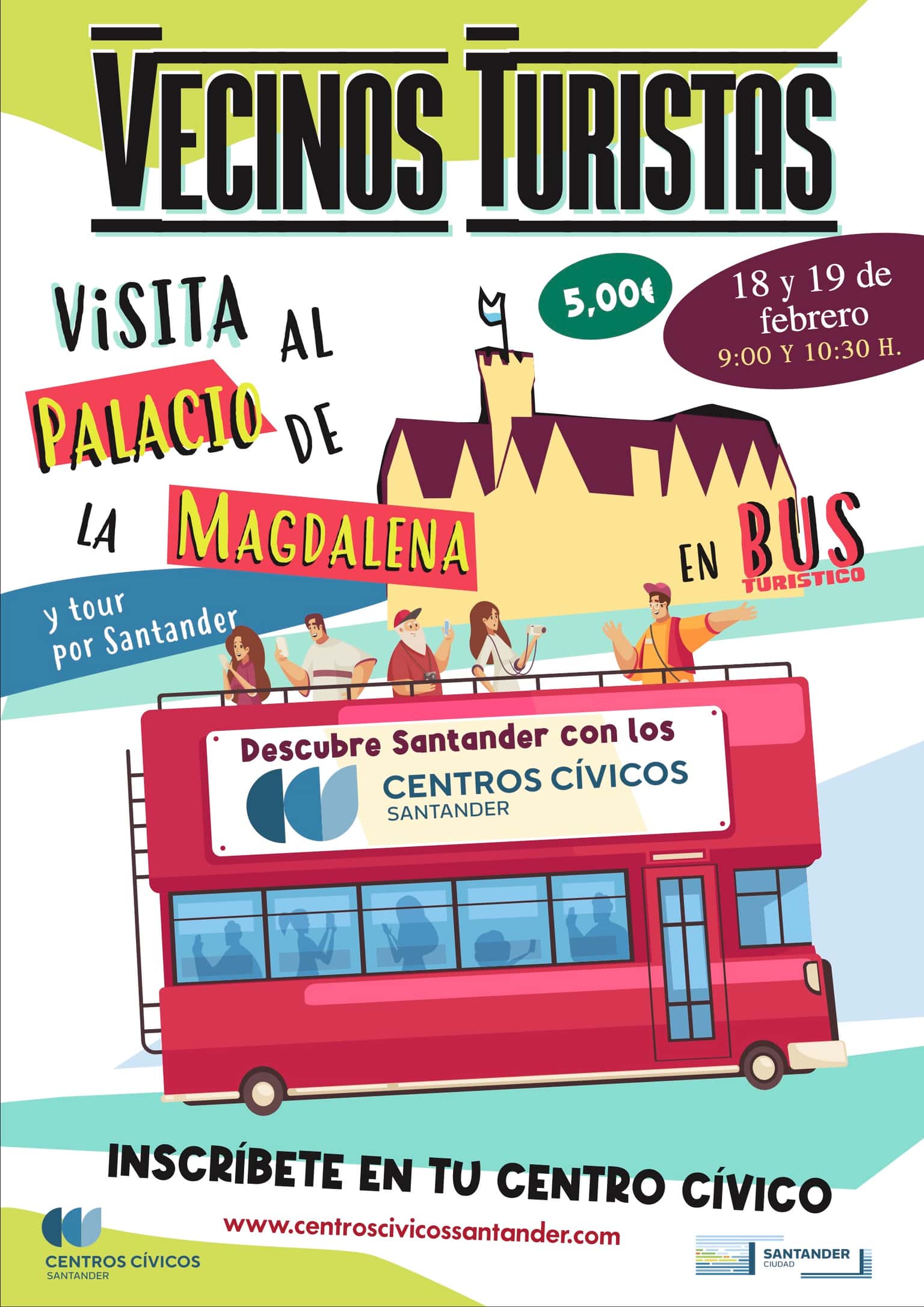 Descubre Santander con los Centros Cívicos: visita al Palacio de la Magdalena