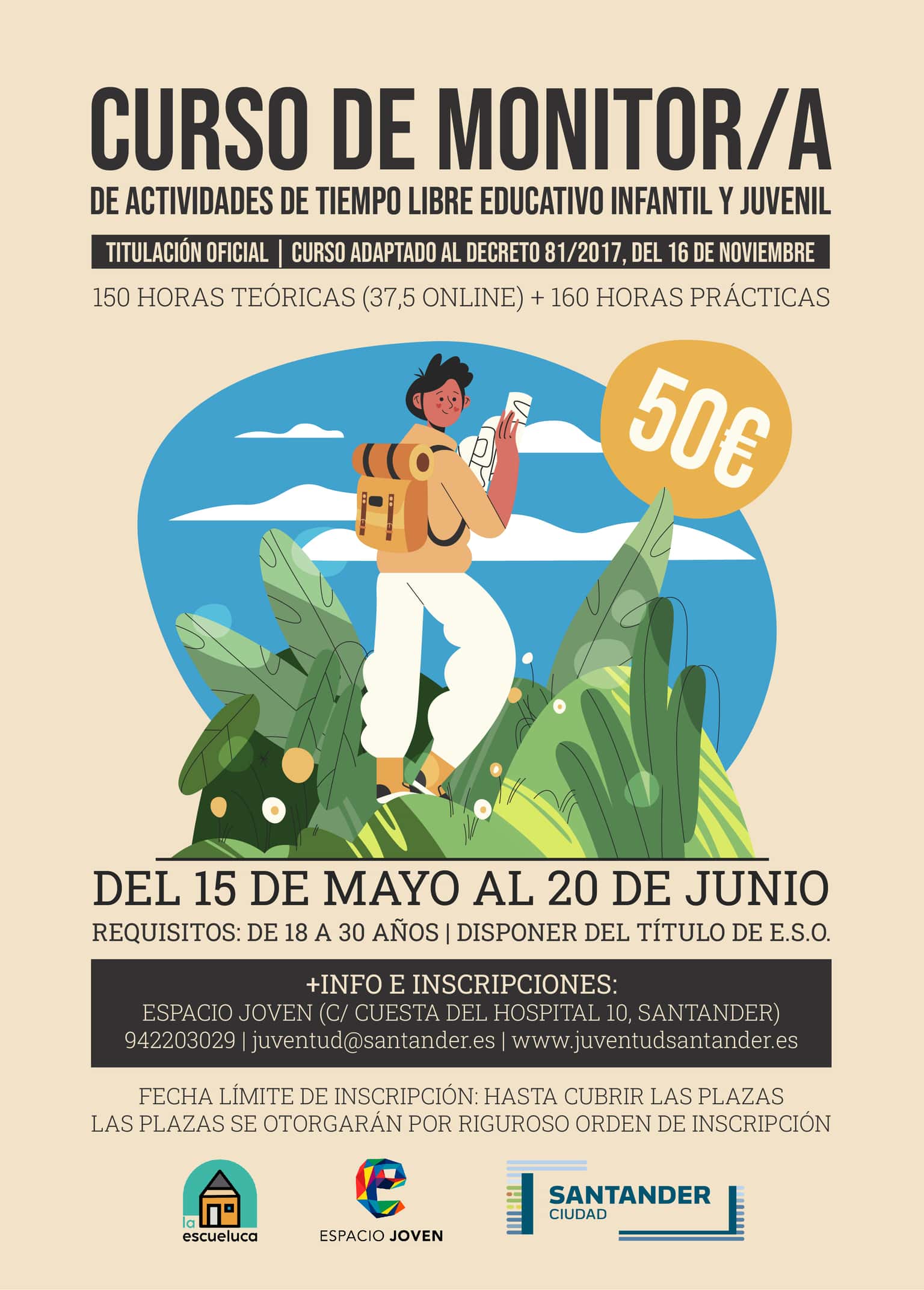 Curso de formación para profesionales de tiempo libre