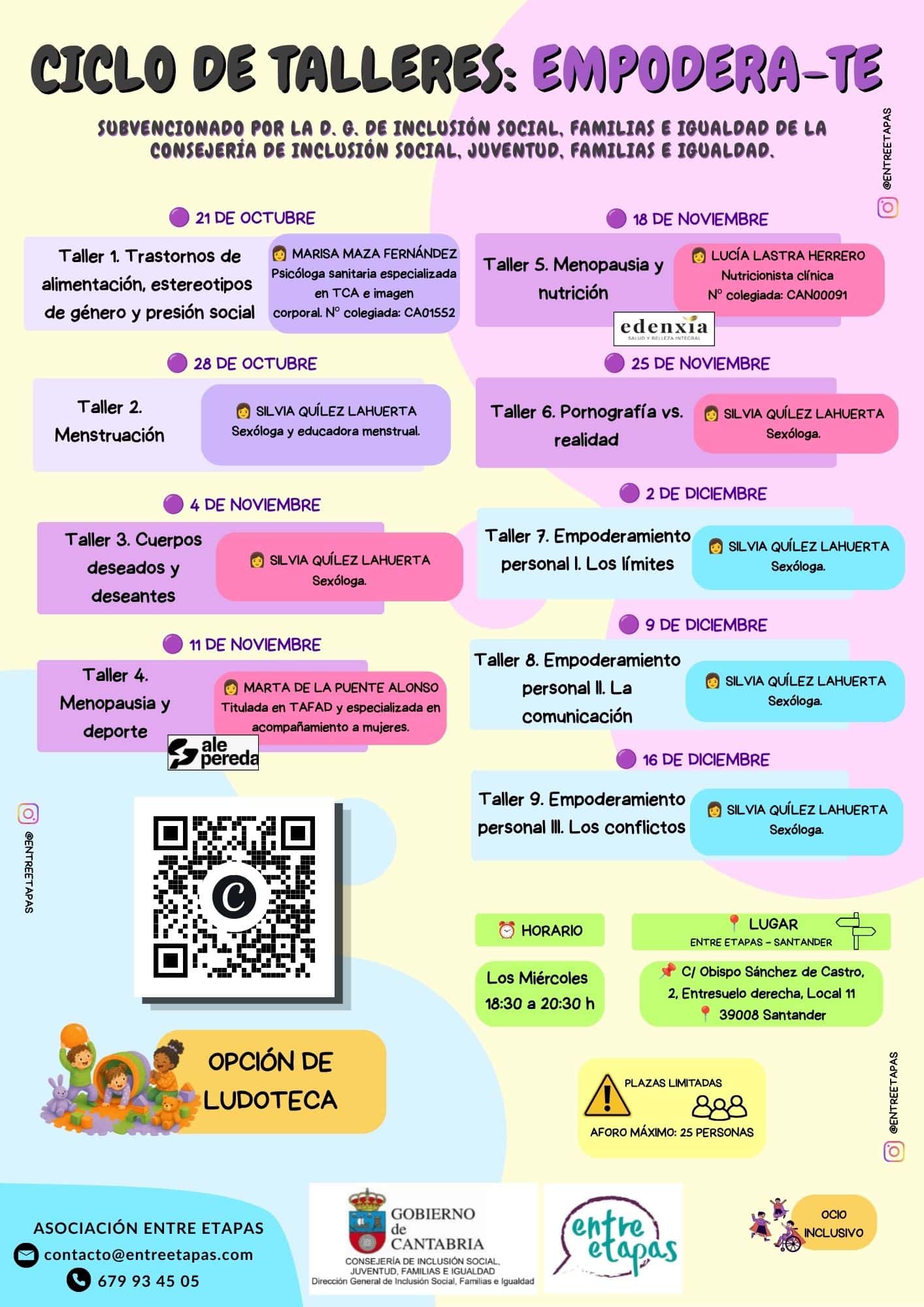 Ciclo de talleres Empodera-te