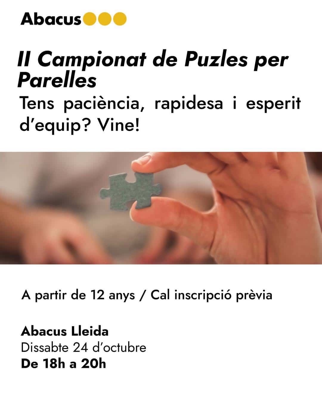 II Campionat de Puzzles per parelles