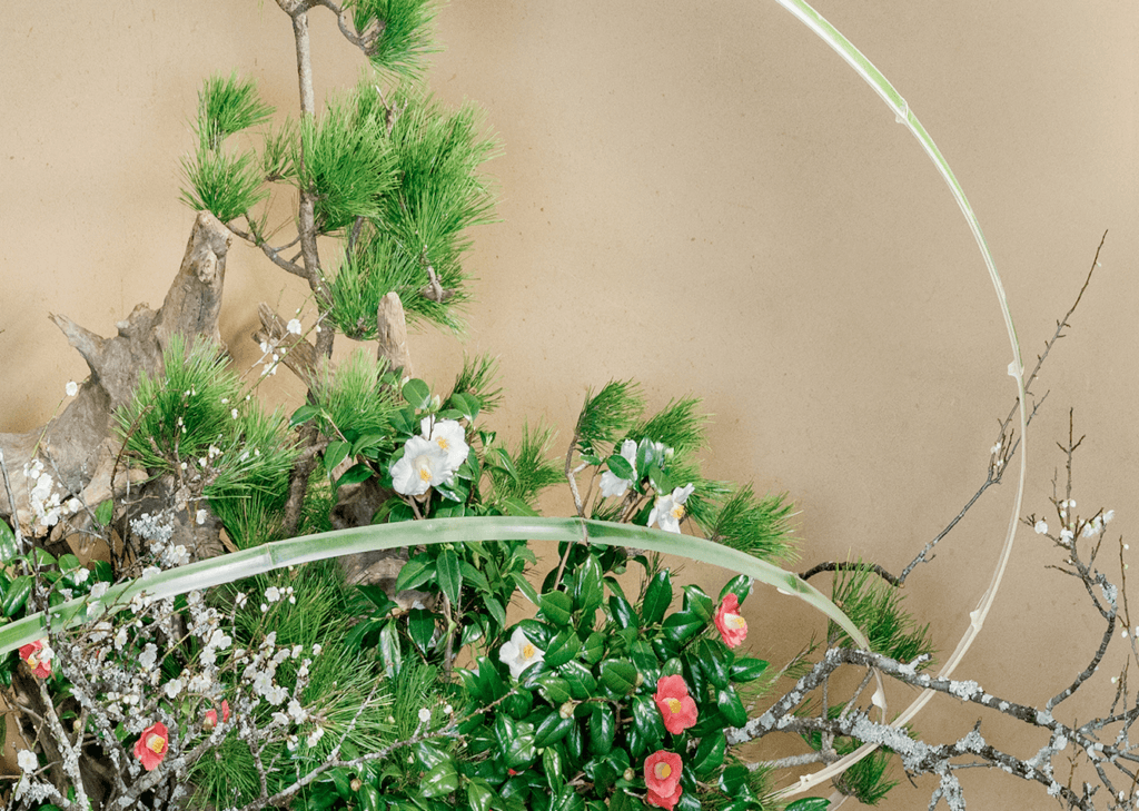 Composition of Mass and Line — Straight or Curved: Sogetsu Ikebana Workshop with Ken Katayama-Sensei and Koso Katayama-Sensei