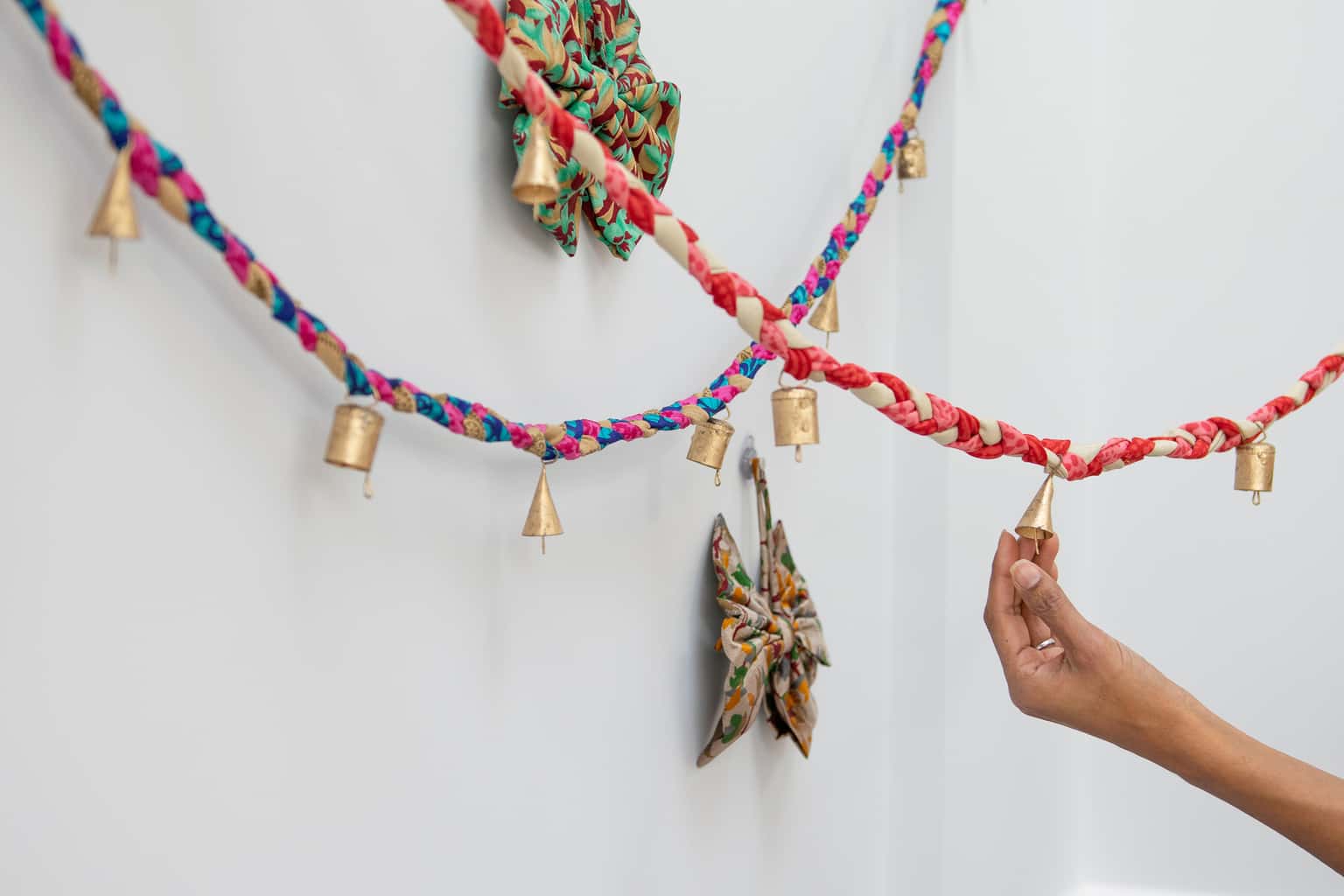 Upcycled Sari Bell Garland Workshop