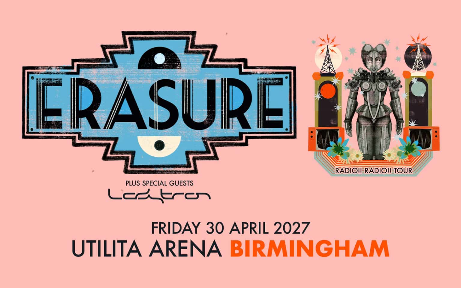 Erasure on their Radio!! Radio!! tour
