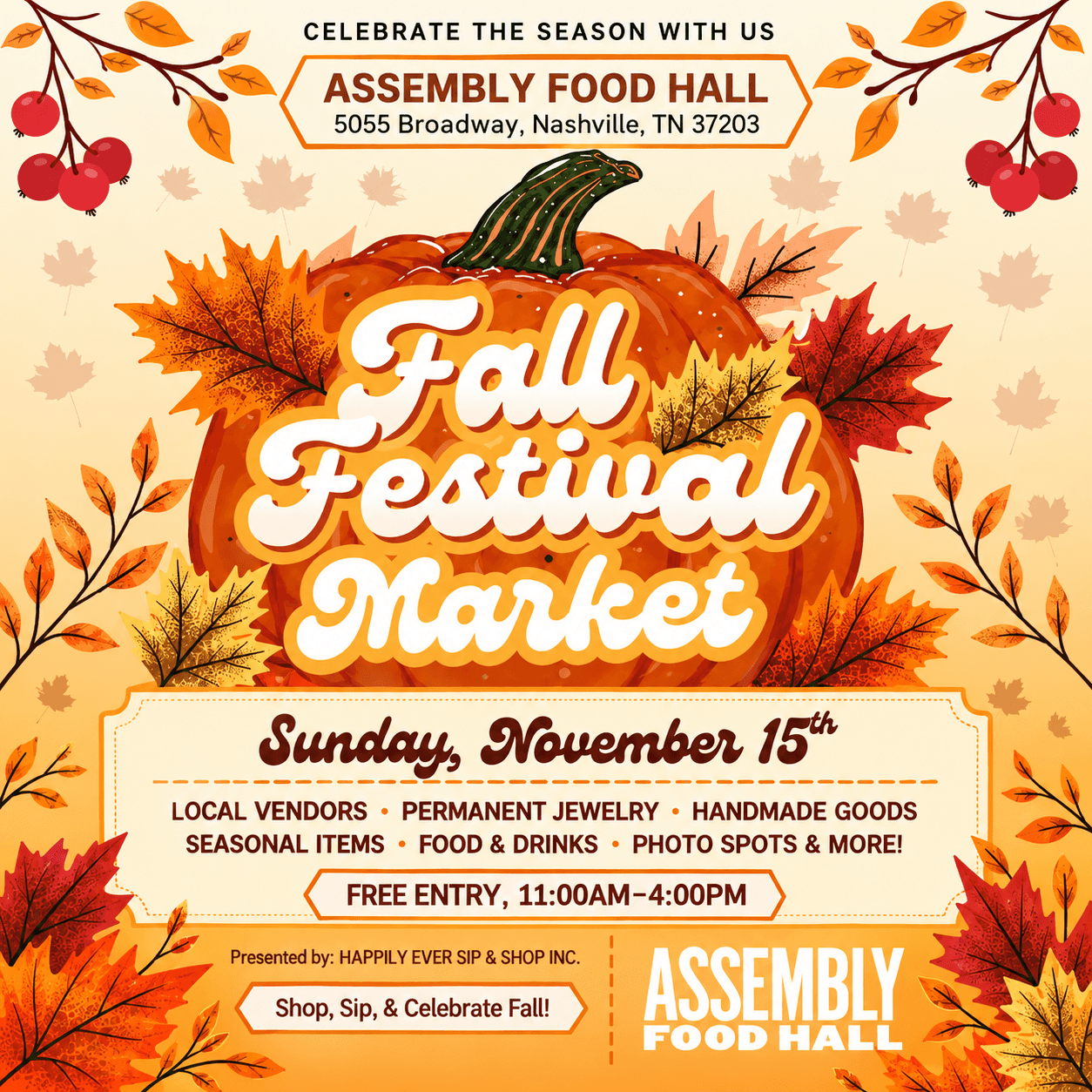 Fall Festival Market