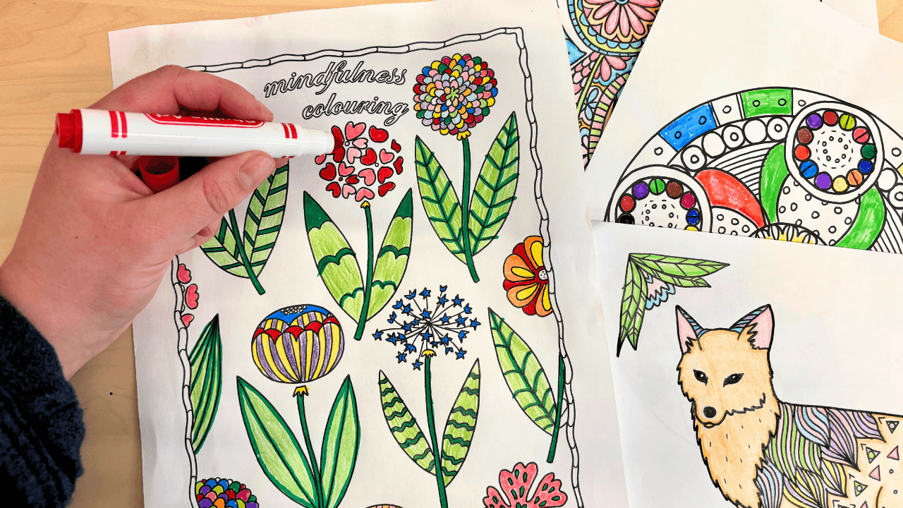 Mindful Colouring Drop-In Workshop