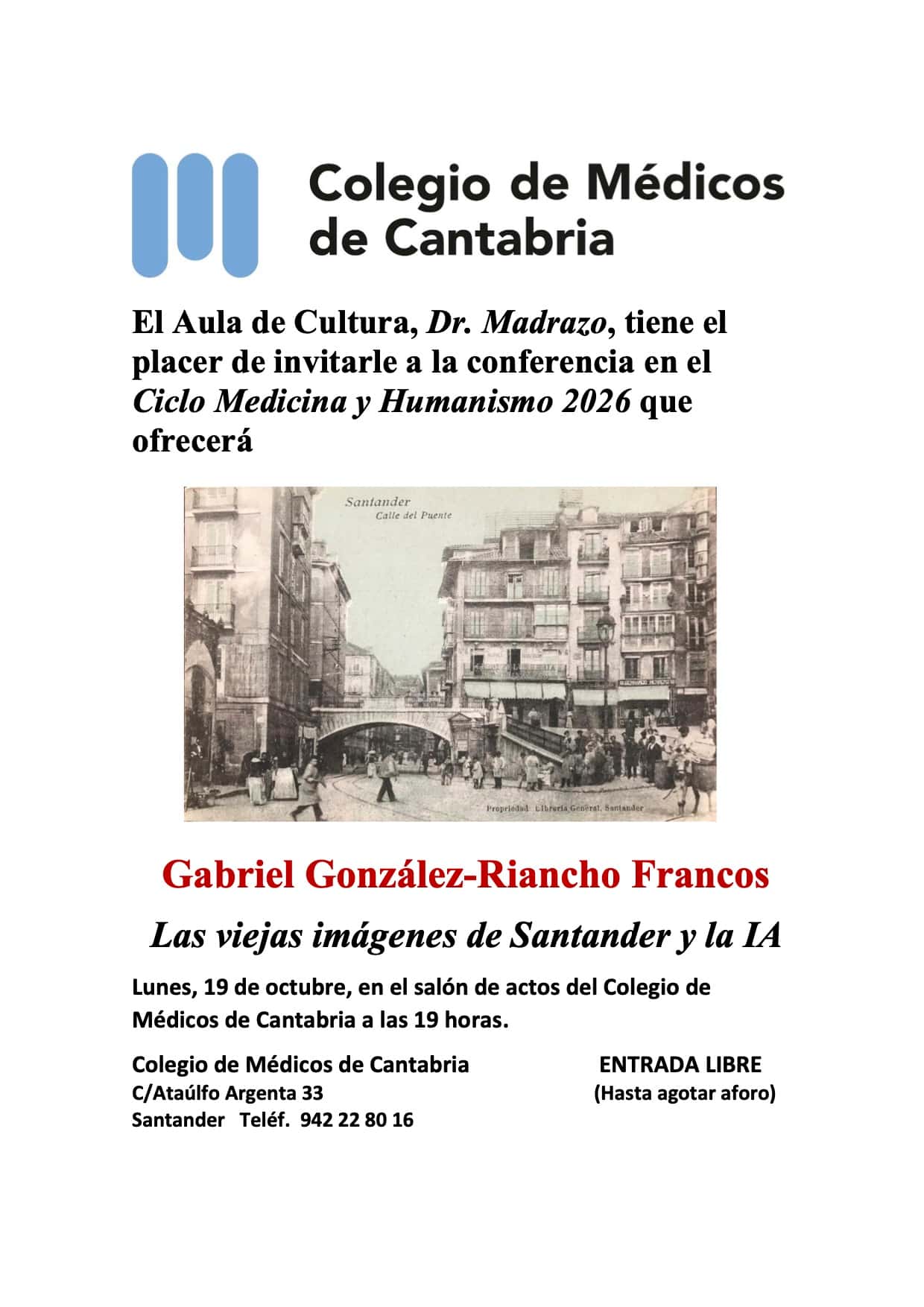 Las viejas imágenes de Santander y la IA