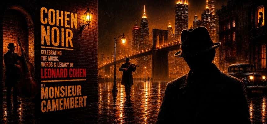 Cohen Noir - Celebrating The Music, Words & Wisdom of Leonard Cohen